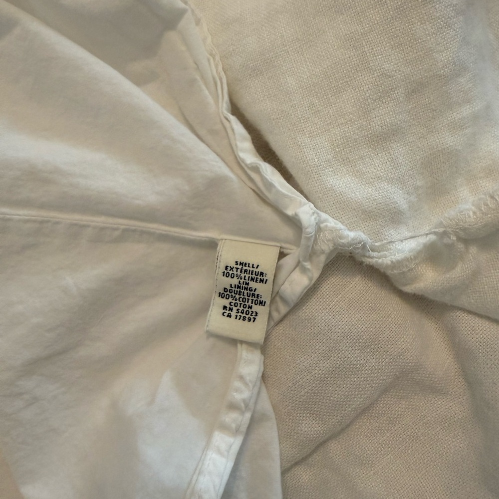Banana Republic White A-Line Skirt - Picture 6 of 6